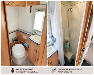 49857km Autocaravana Fiat Ducato Bürstner