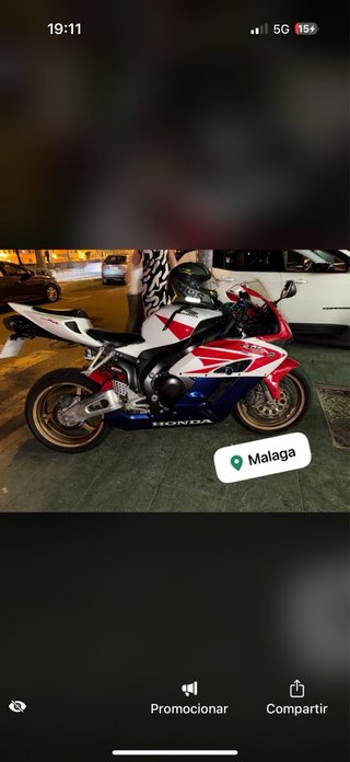 Honda CBR 1000 - 2007 - 66.000 km