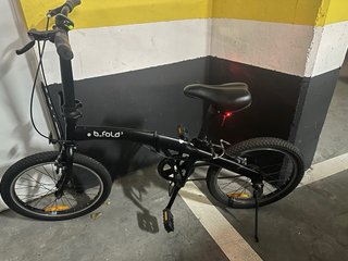 Bicicleta plegable Decathlon