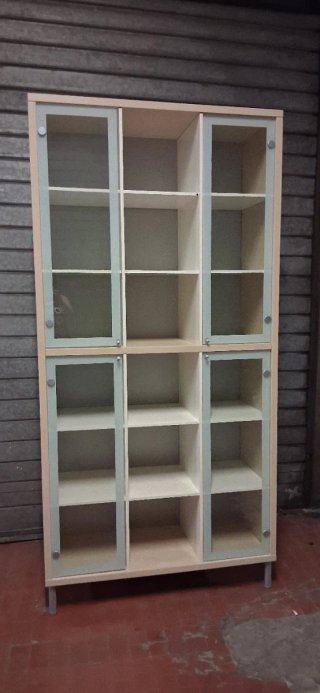 Libreria Vetrine Ikea Magiker Beige