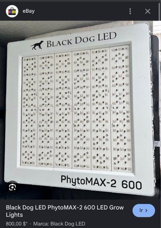 Black Dog PhytoMAX-2 630W LED Cultivo