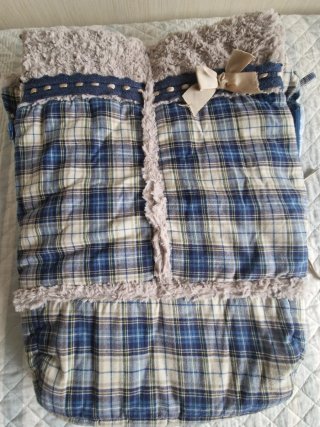 Saco para silla de bebé con forro polar