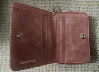 Bolso Bimba y Lola rosa perforado