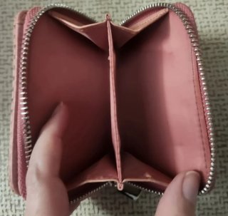 Bolso Bimba y Lola rosa perforado