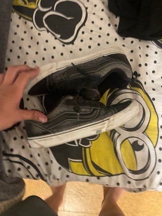 Zapatillas Vans Kun School Negras/Gris