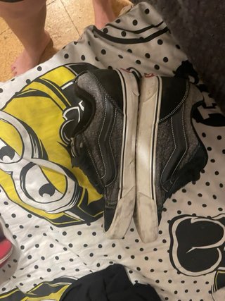 Zapatillas Vans Kun School Negras/Gris