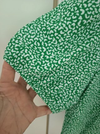 Blusa verde estampada Inside T.M