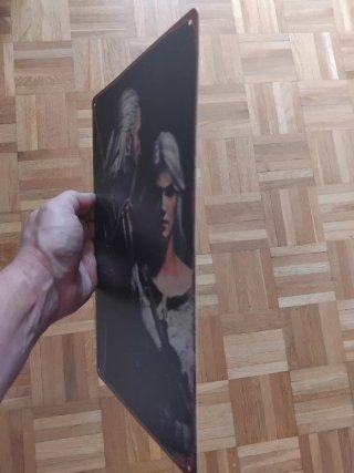 Cuadro The Witcher Geralt Y Ciri
