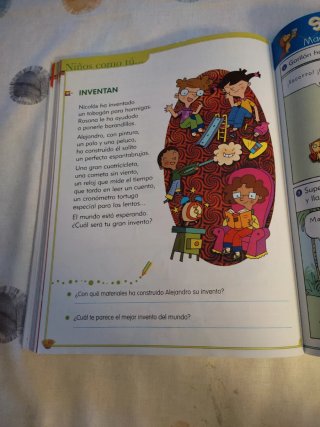 Lecturas Ensalada de letras 2 Prim. Trampolin SM