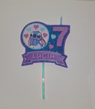 Corona de cumpleaños,Stitch.