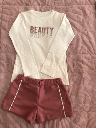 Conjunto T-shirt e Calções