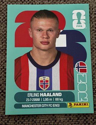 Cromo Panini Sticker Mundial 2026