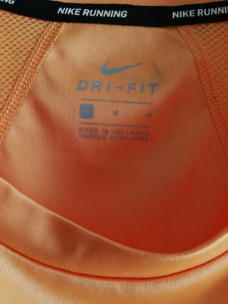 Camiseta Nike Mujer Naranja Dri-FIT M