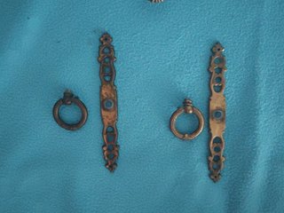 Antiche Maniglie in Ottone Massiccio - Pezzi Singoli