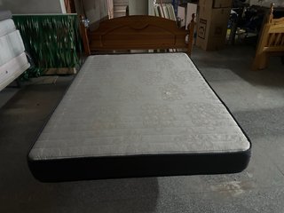Cama Matrimonio 135x190 Metal y Madera