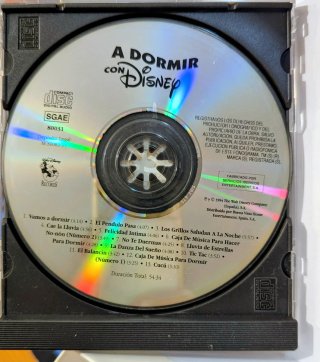CD A dormir con Disney