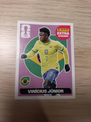 Panini FIFA Extra Sticker Vinícius Júnior
