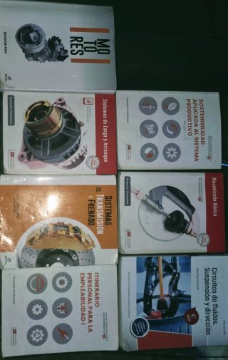 Lote de libros 1° de electromecanica