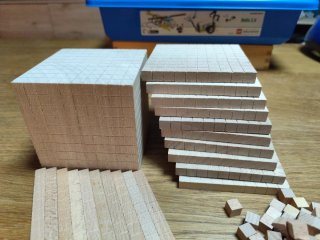 Juego Base 10 Madera