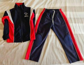 Set sportivo giacca e pantaloni