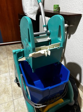 Carro limpieza profesional TTS con prensa