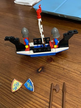 Lego 6017 Barco Pirata con Figuras