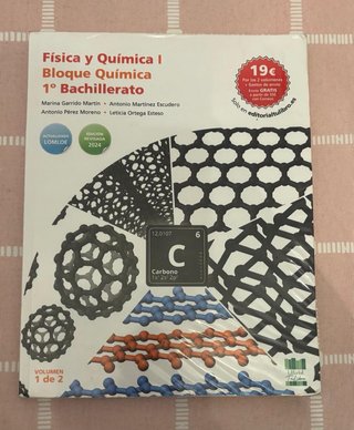 Física y Química I, 1o Bachillerato