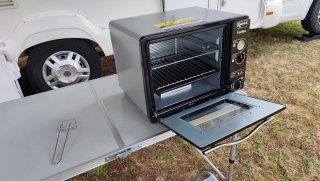 Forno portatile a cartuccia a gas