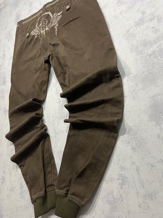 Pantalón el niño marrón con diseño