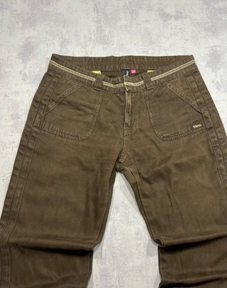 Pantalón el niño marrón con diseño