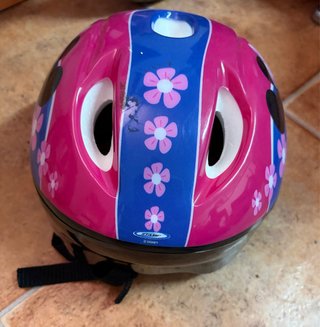 Bicicleta rosa Chicco + Casco