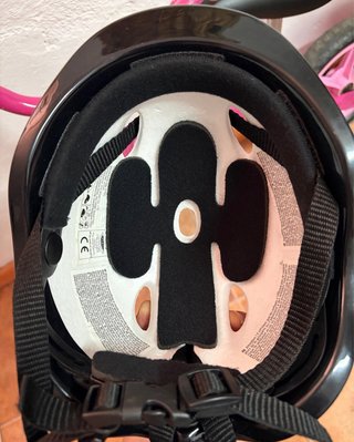 Bicicleta rosa Chicco + Casco