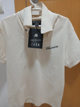 Polo Zara Mujer Blanco