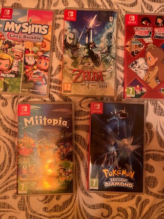 Juegos nintendo switch