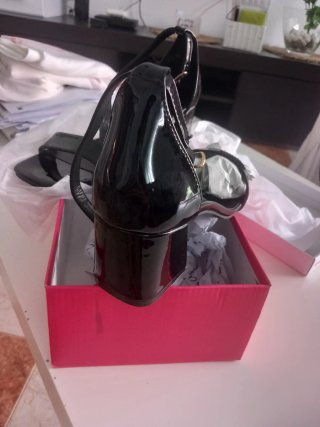 Sandalias Dana Mujer Tacón Negro