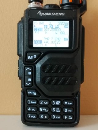 EMISORA UHF VHF + AEREA Y CB(RX) +ANTENA CB-27MHZ