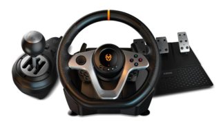 Volante Krom K-wheel con pedales y cambio