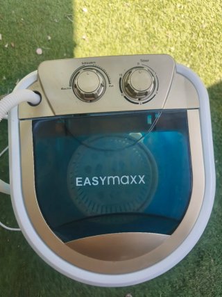 Mini lavadora camping Easymaxx