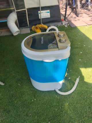 Mini lavadora camping Easymaxx
