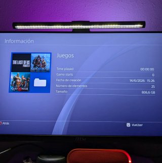 PS4 slim 1tb + 25 juegos + mando