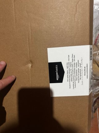 Custodia per laptop Amazon Basics Grigio