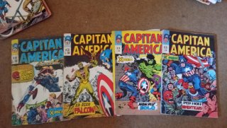 Lotto fumetti Capitan America 1973-1978