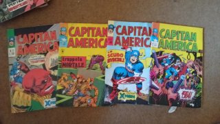 Lotto fumetti Capitan America 1973-1978