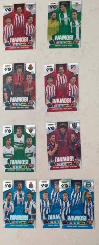 Cromos Adrenalyn 2025-2026