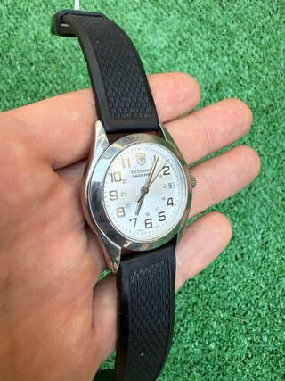 Reloj Victorinox Swiss Army Plata/Negro