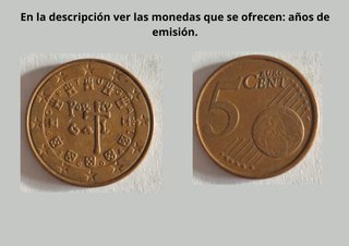 Portugal Monedas de euro