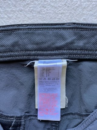 Pantalón Corto Trekking Quechua Gris Talla 50