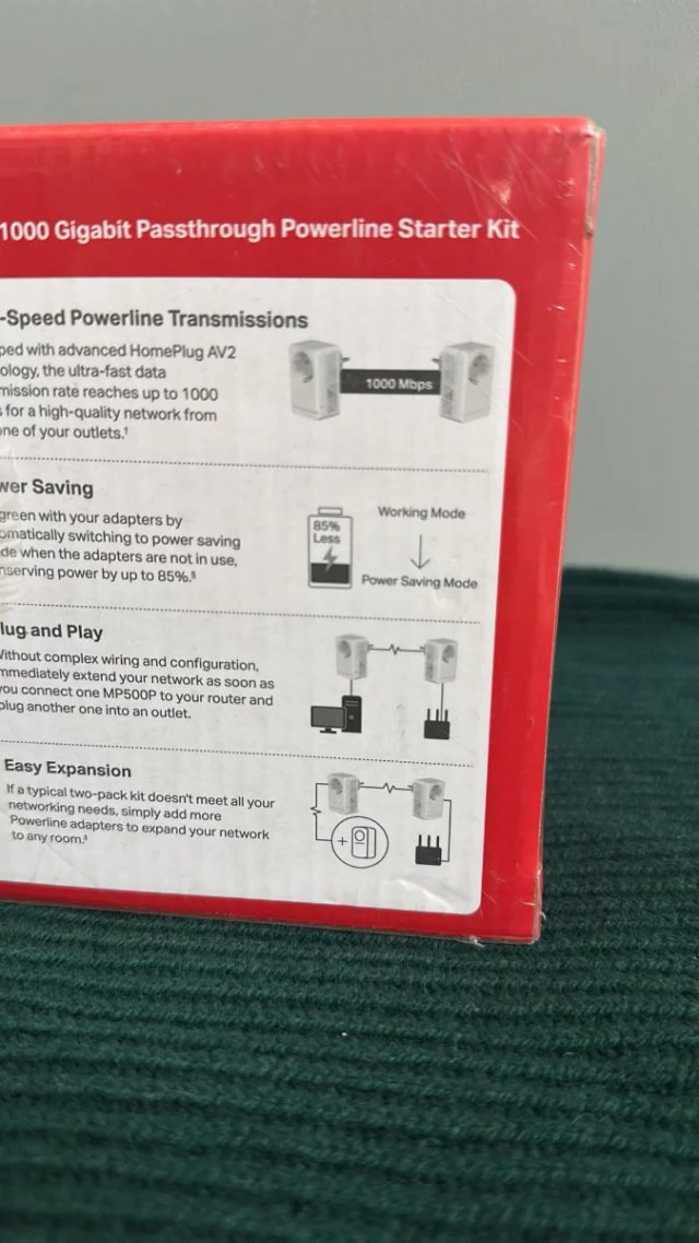 Kit Powerline MERCUSYS MP500P AV1000