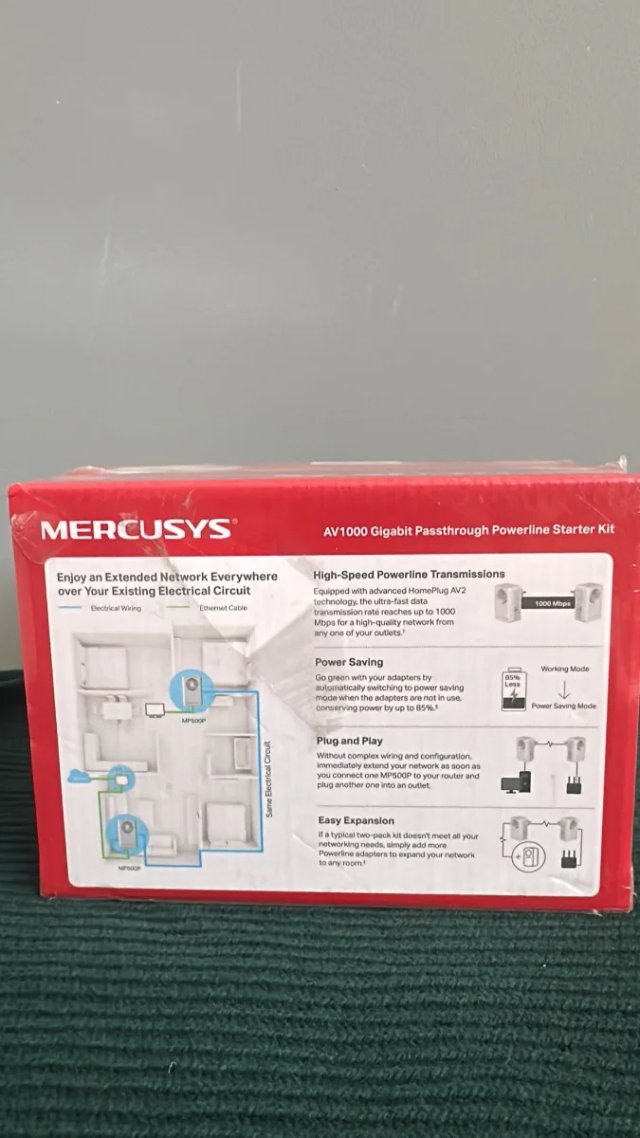 Kit Powerline MERCUSYS MP500P AV1000