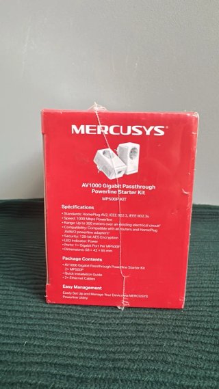 Kit Powerline MERCUSYS MP500P AV1000